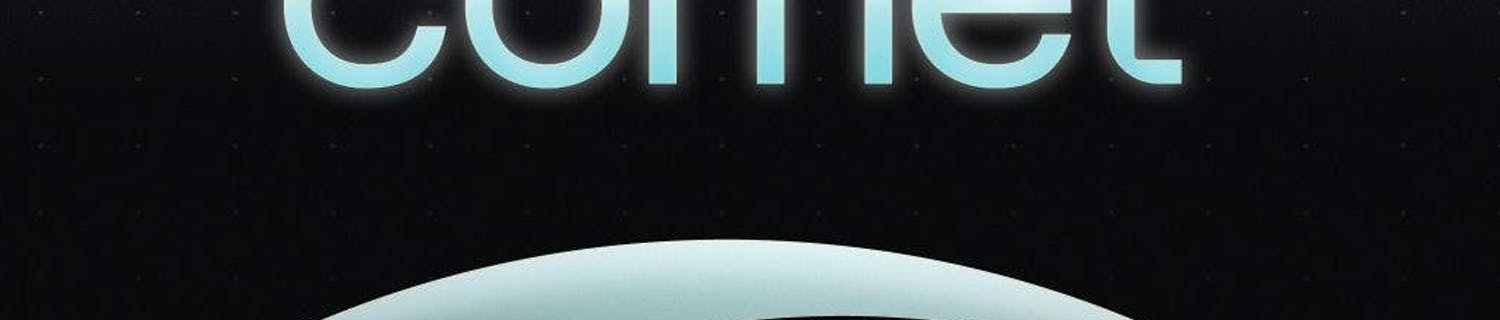 Comet header Den nya webbläsaren Comet är nu tillgänglig för alla.